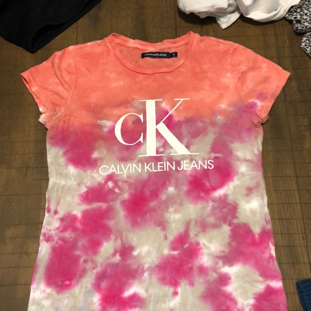 Calvin Klein Women’s Tie Dye Tee🆕